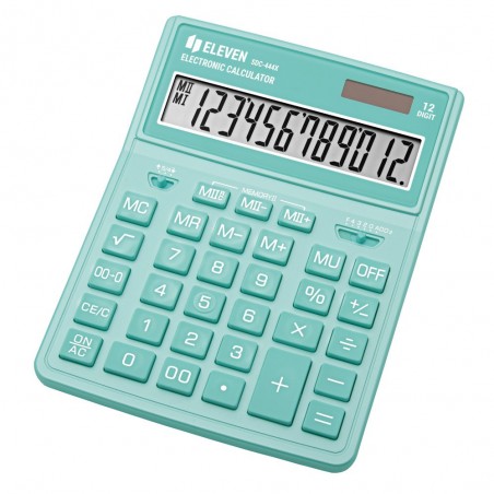 Kalkulator-biurowy-12-cyfrowy-SDC-444XR-Zielony