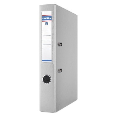 Segregator-Donau-Master-Pp-Z-Mechanizmem-Dzwigniowym-A4-50-Mm-Szary