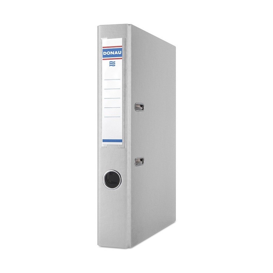 Segregator-Donau-Master-Pp-Z-Mechanizmem-Dzwigniowym-A4-50-Mm-Szary