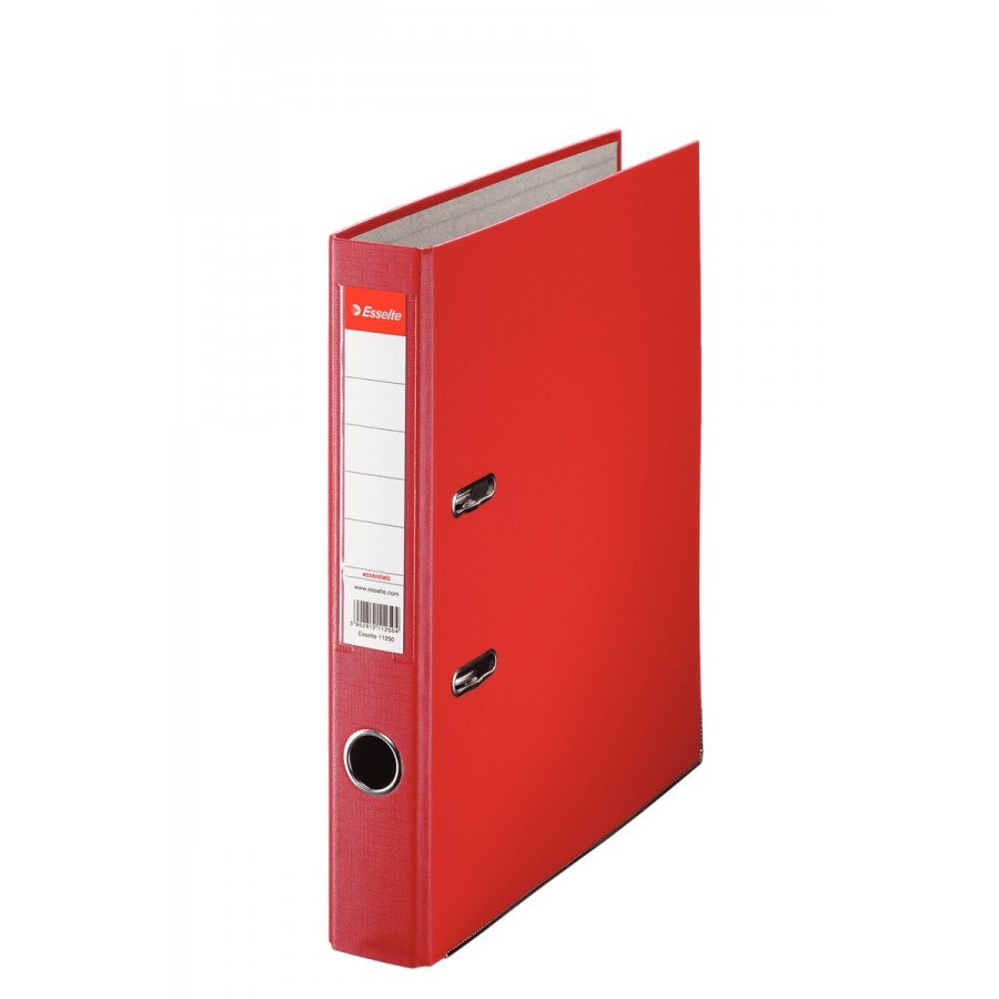 Segregator-Esselte-A4-Z-Dzwignia-Ekonomiczny-50-Mm-Czerwony