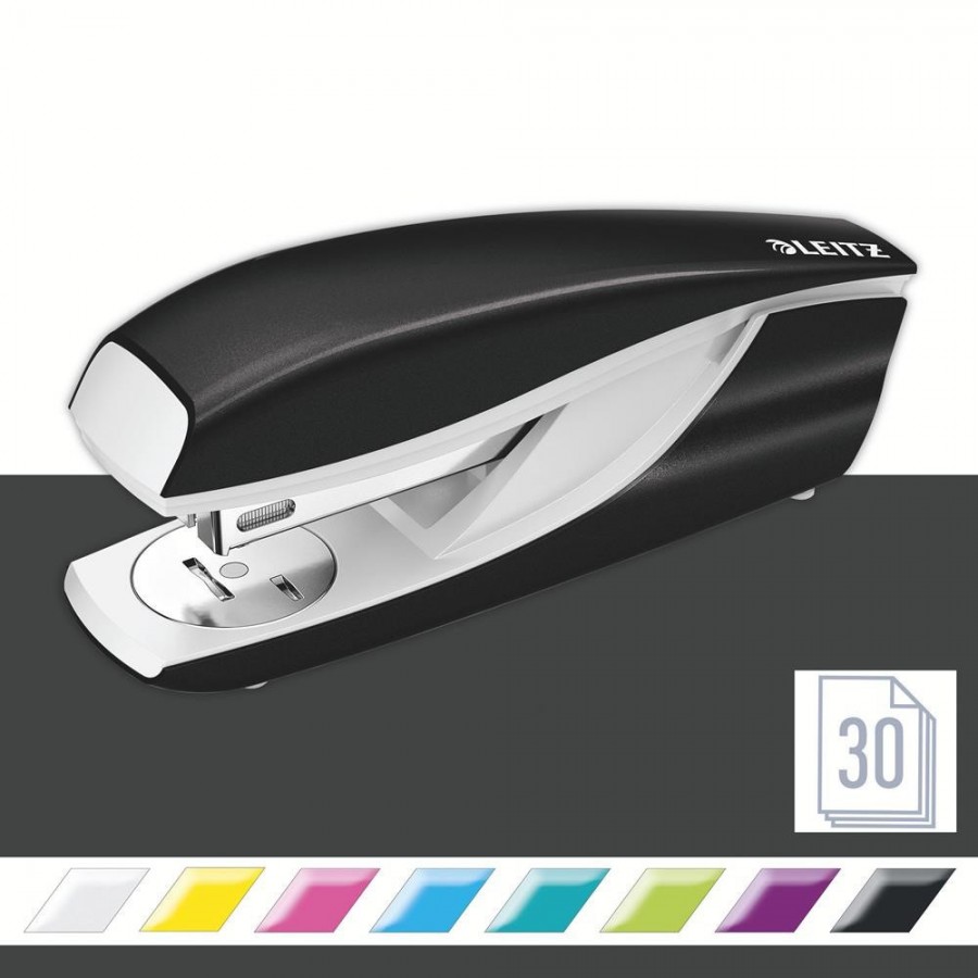Zszywacz-Leitz-5502-Średni-metalowy-30-kartek-Czarny