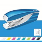 Zszywacz-Leitz-5502-Średni-metalowy-30-Kartek-metaliczno-niebieski