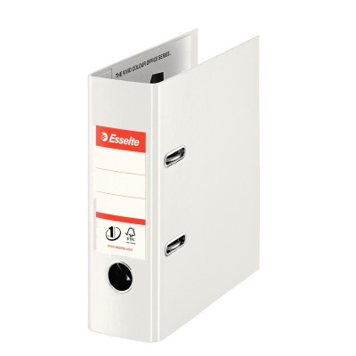 Segregator-Esselte-No-1-Power-A5-Z-Dzwignia-75-Mm-Bialy