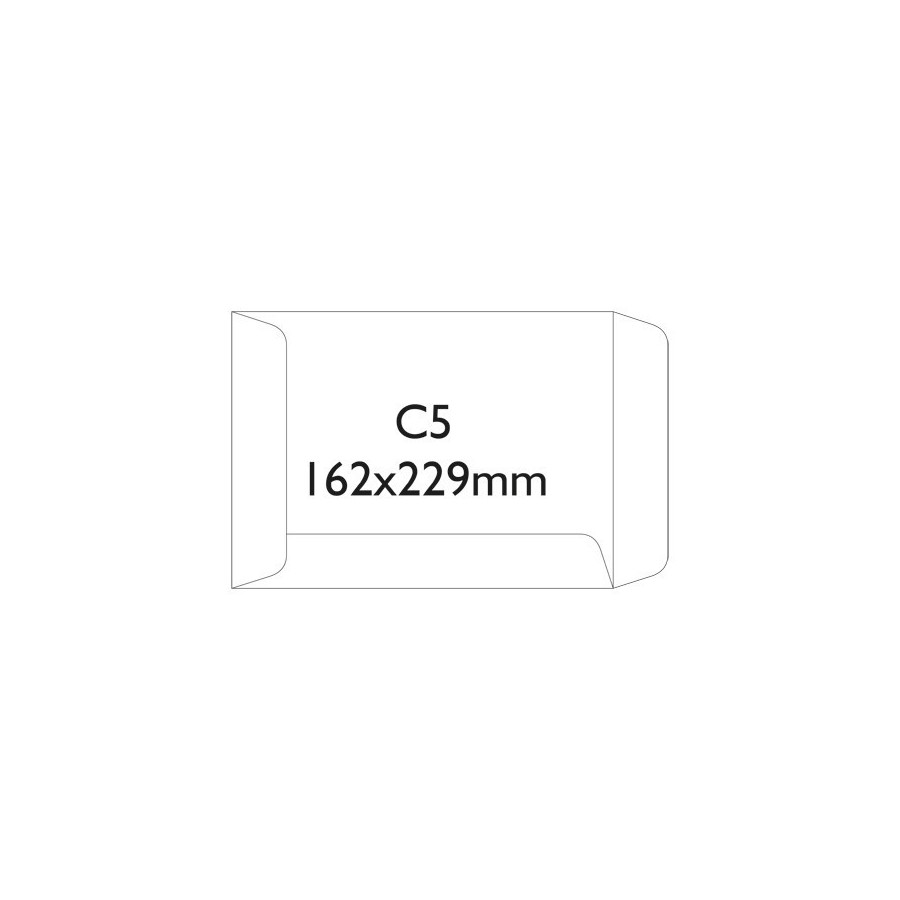Koperty Samoklejące Sk C5 162x229 mm Białe 500szt.