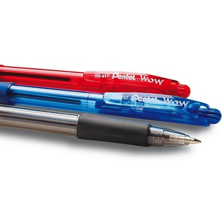 Długopis Automatyczny Pentel BK-417 Czerwony