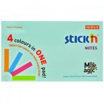 Karteczki Samoprzylepne Stick"N Magic Pad 76X127Mm, Pastel Mix