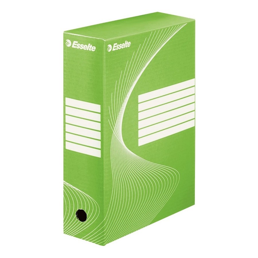 Pudlo-archiwizacyjne-Esselte-Boxy-100-mm-Zielony
