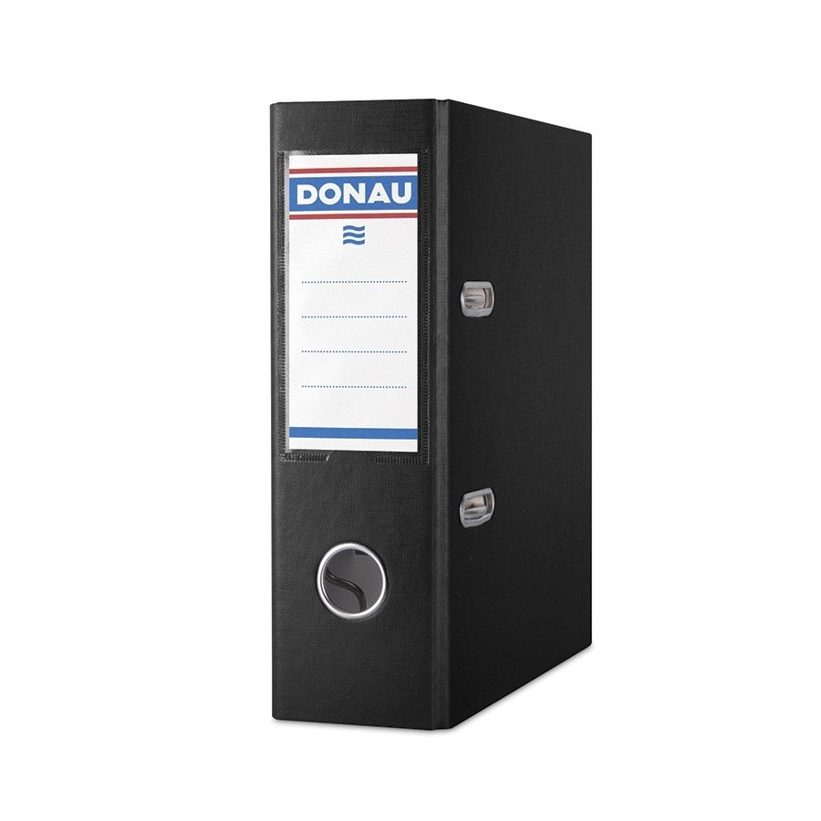 Segregator PP A5 75mm Donau Master czarny