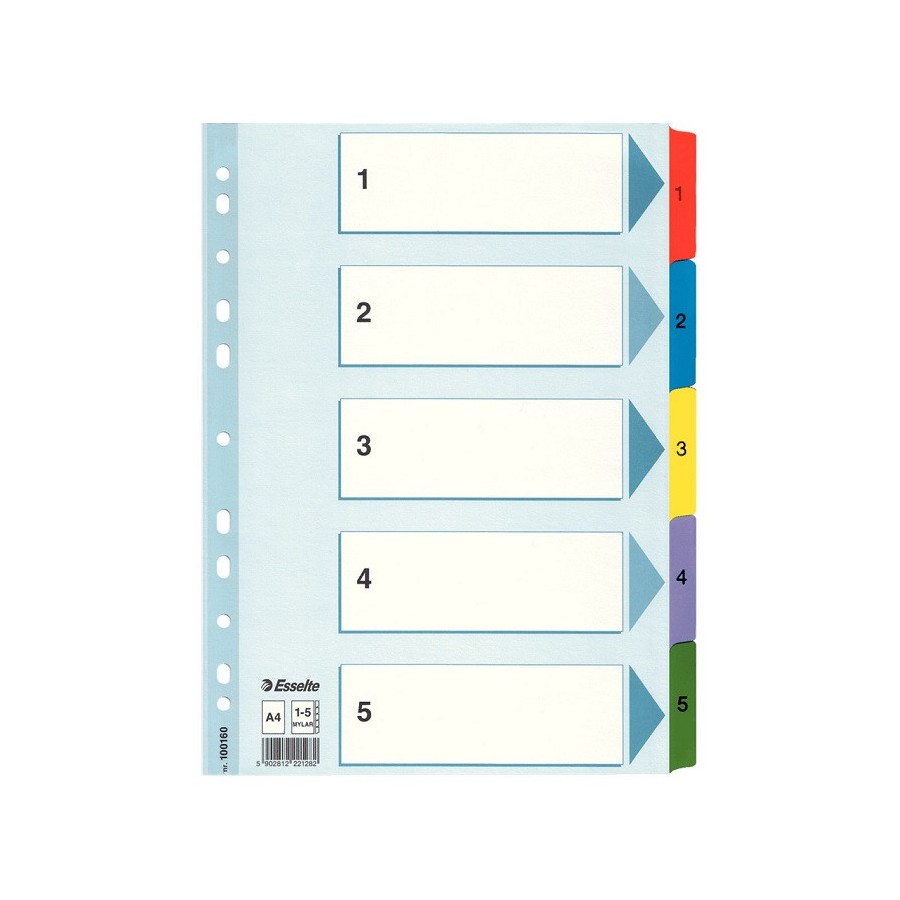 Przekladki-Kartonowe-Mylar-A4-Esselte-Biale-1-5