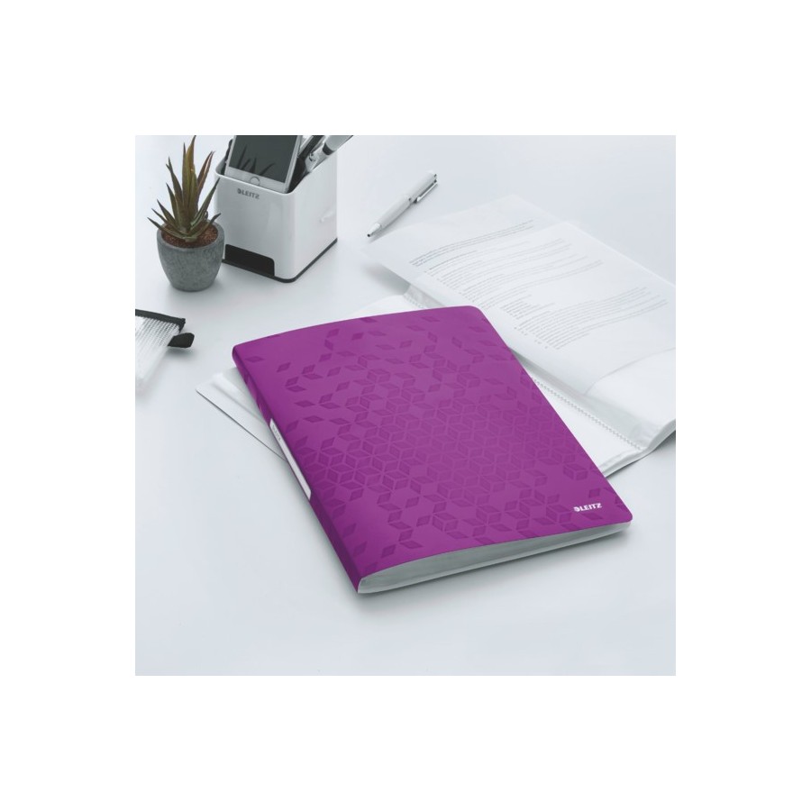 Album ofertowy 40 koszulek PP Leitz WOW, fioletowy