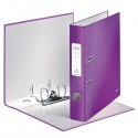 Segregator z mech. WOW Leitz 180°, A4/50mm, fioletowy