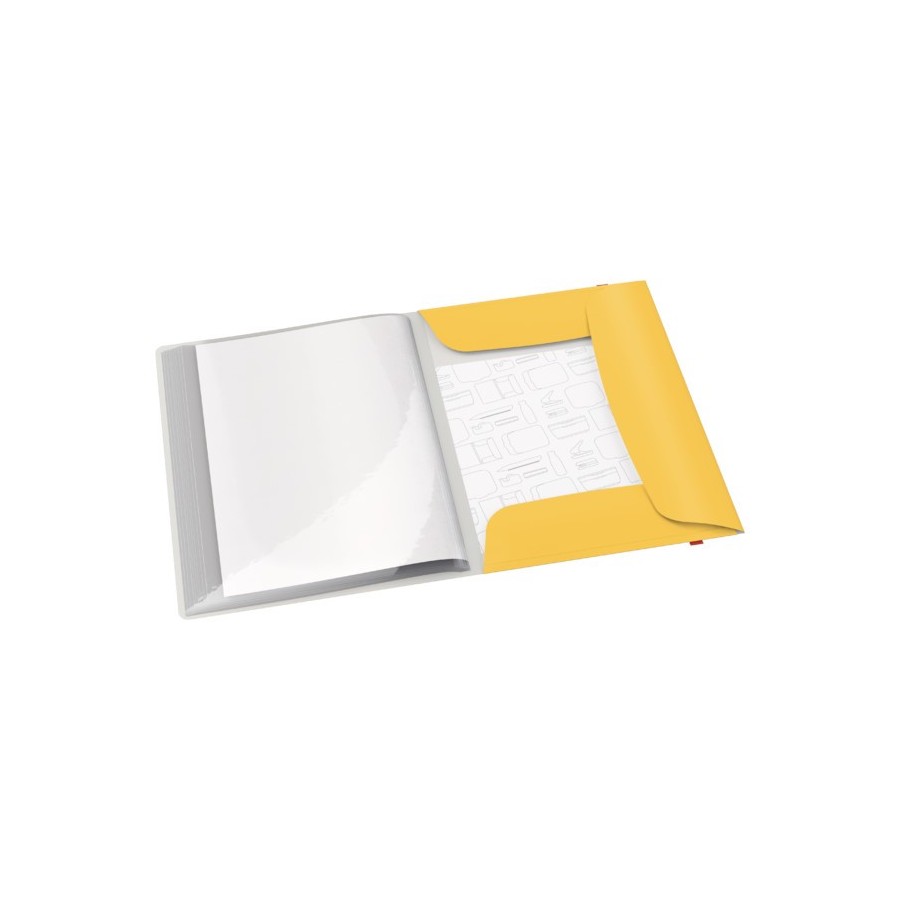 Album ofertowy Leitz Cosy, poszerzony, PP, żółty
