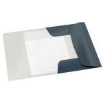 Teczka kartonowa z gumką A4 Leitz Cosy, szara