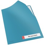 Folder A4 z kieszonką na etykietę Leitz Cosy, niebieska
