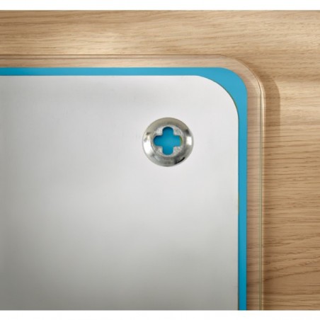 Szklana tablica magnetyczna 60x40cm Leitz Cosy, niebieska