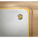 Szklana tablica magnetyczna 45x45cm Leitz Cosy, żółta
