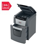 Niszczarka Rexel Optimum AutoFeed+ 100M, (P-5), 100 kartek, 34 l kosz