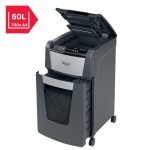 Niszczarka Rexel Optimum AutoFeed+ 225M, (P-5), 225 kartek, 60 l kosz