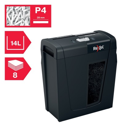 Niszczarka-Rexel-Secure-X8-P-4-8-kartek-14-l-kosz