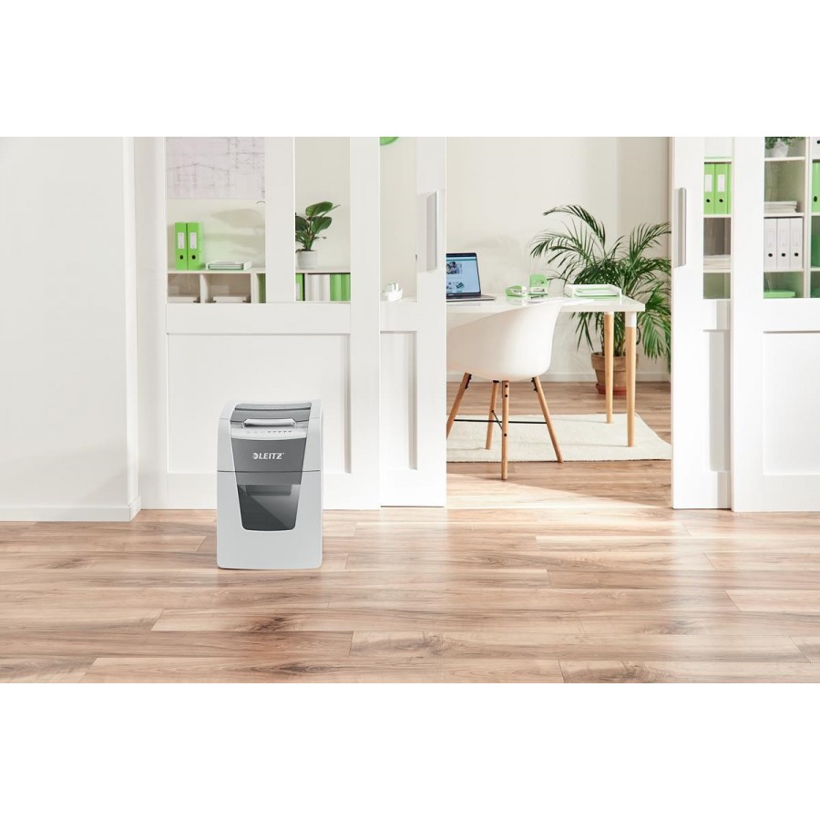 Niszczarka Automatyczna Leitz IQ AutoFeed 100, P5, 100 kartek, 34 l kosz