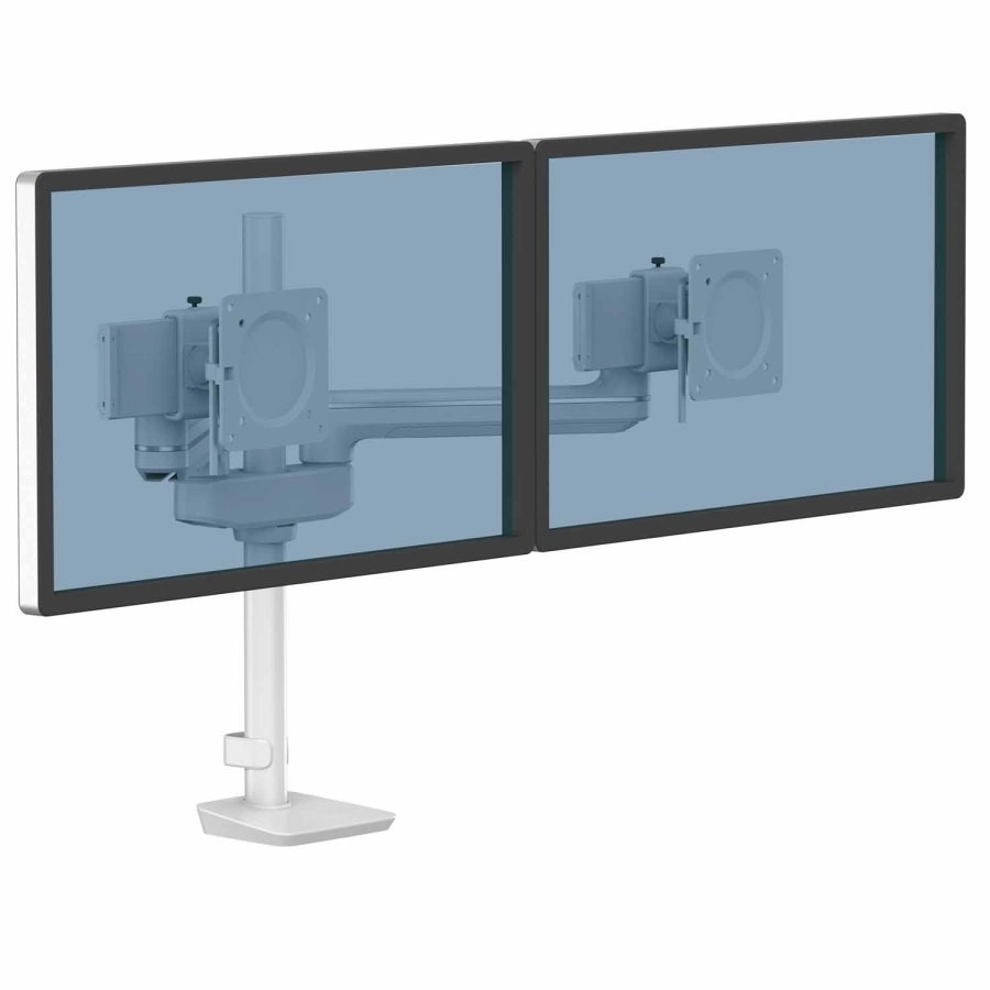 Ramię na 2 monitory Fellowes TALLO Modular 2FS białe