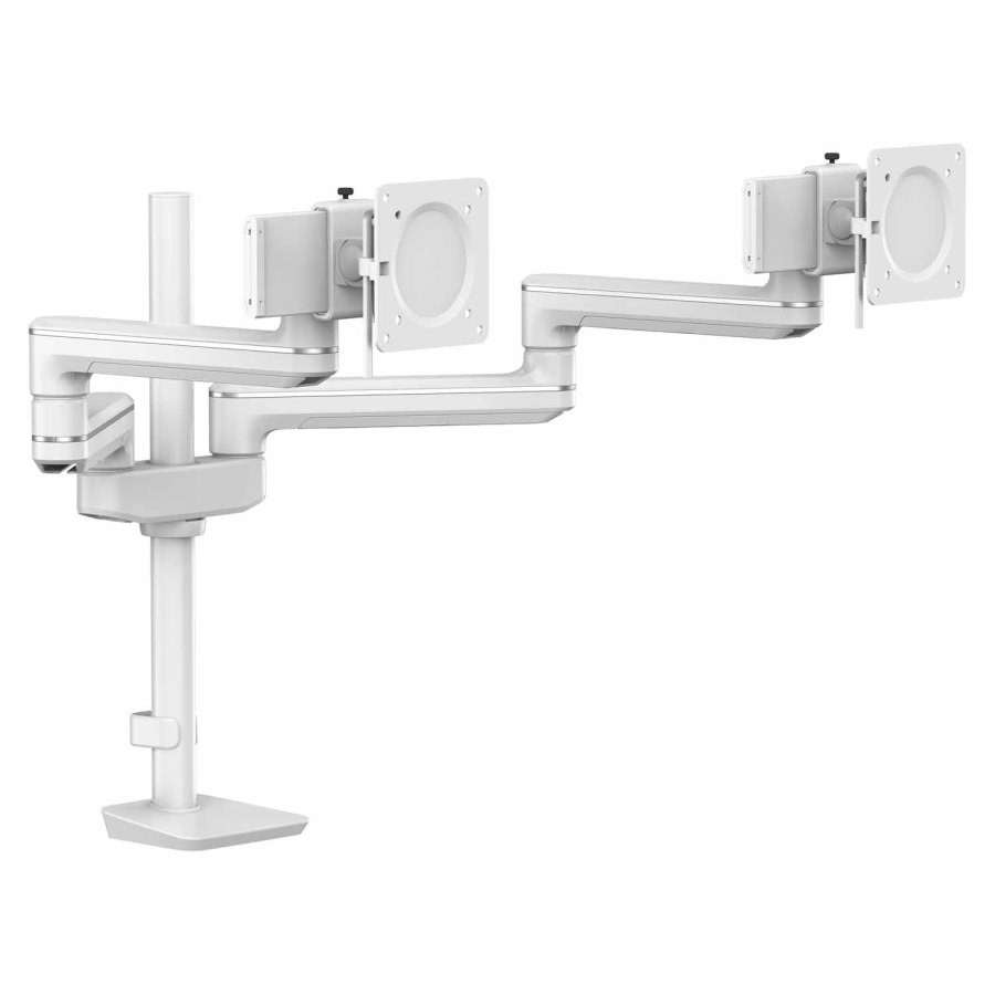 Ramie-na-2-monitory-Fellowes-TALLO-Modular-2MS-biale