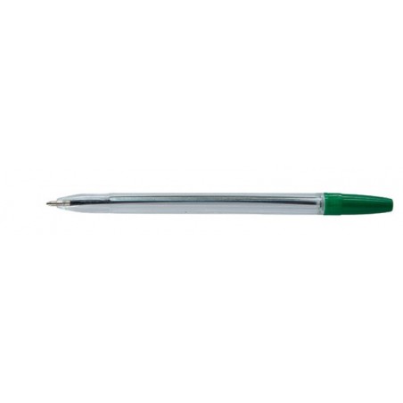 Klasyczny długopis z wymiennym wkładem Office Products Zielony