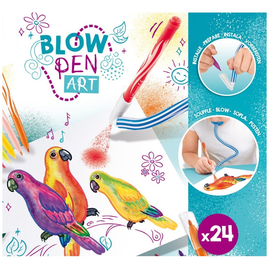 Zestaw dmuchanych flamastrów Maped creative blowpen