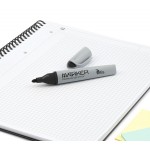 Marker permanentny Tetis KM–109 okrągła końcówka 3mm Komplet