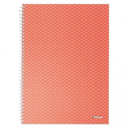 Kolonotatnik-A4-kratka-Colour'Breeze-koralowy