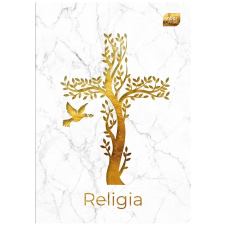 Zeszyt w kratkę przedmiotowy A5 60 kartkowy Religia Mix