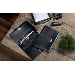Teczka z poszerzanymi przegródkami A4 Leitz Recycle Czarna
