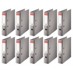 Segregator-Esselte-A4-Z-Dzwignia-Ekonomiczny-75-Mm-Szary-zestaw-10-szt