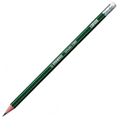 Ołówek Stabilo Othello B gumką - zestaw 12 szt