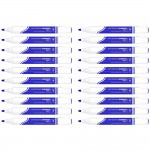 Marker tablic suchościeralnych Rystor RMS niebieski zestaw 20 szt