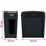 Niszczarka Rexel Secure X8-SL, 8 kartek, 14 l kosz