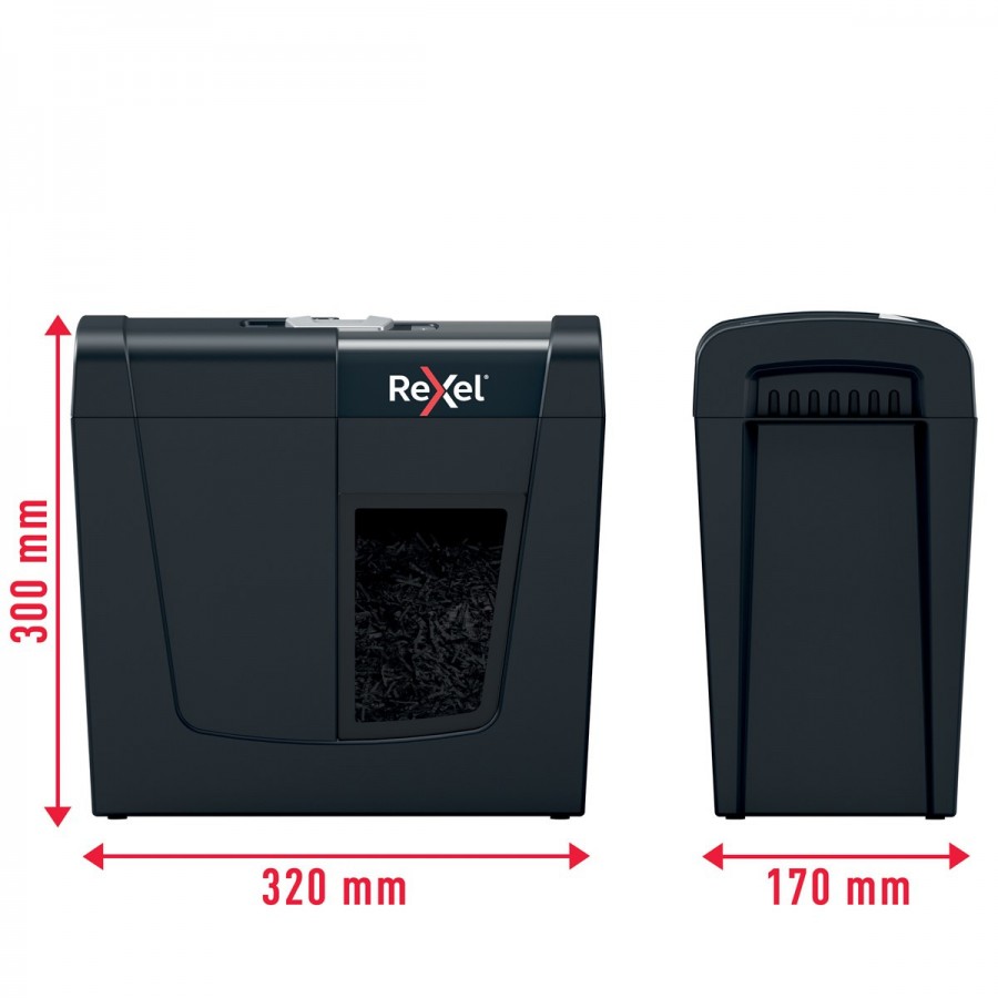 Niszczarka Rexel Secure X6, (P-4), 6 kartek, 10 l kosz