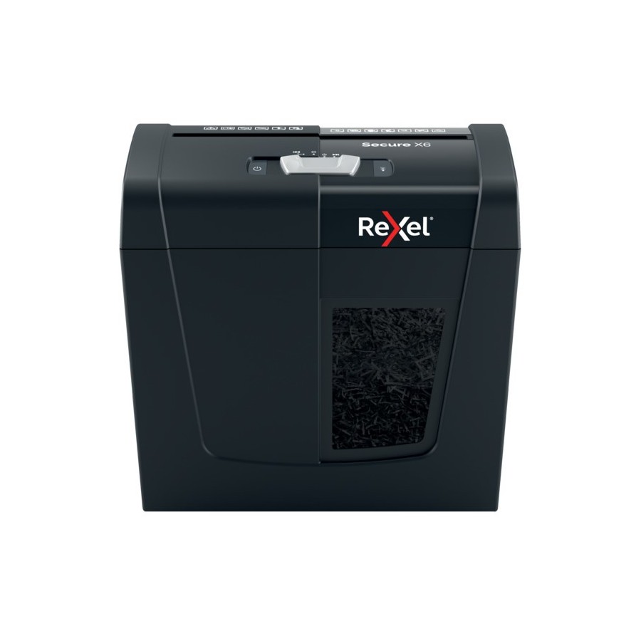 Niszczarka Rexel Secure X6, (P-4), 6 kartek, 10 l kosz