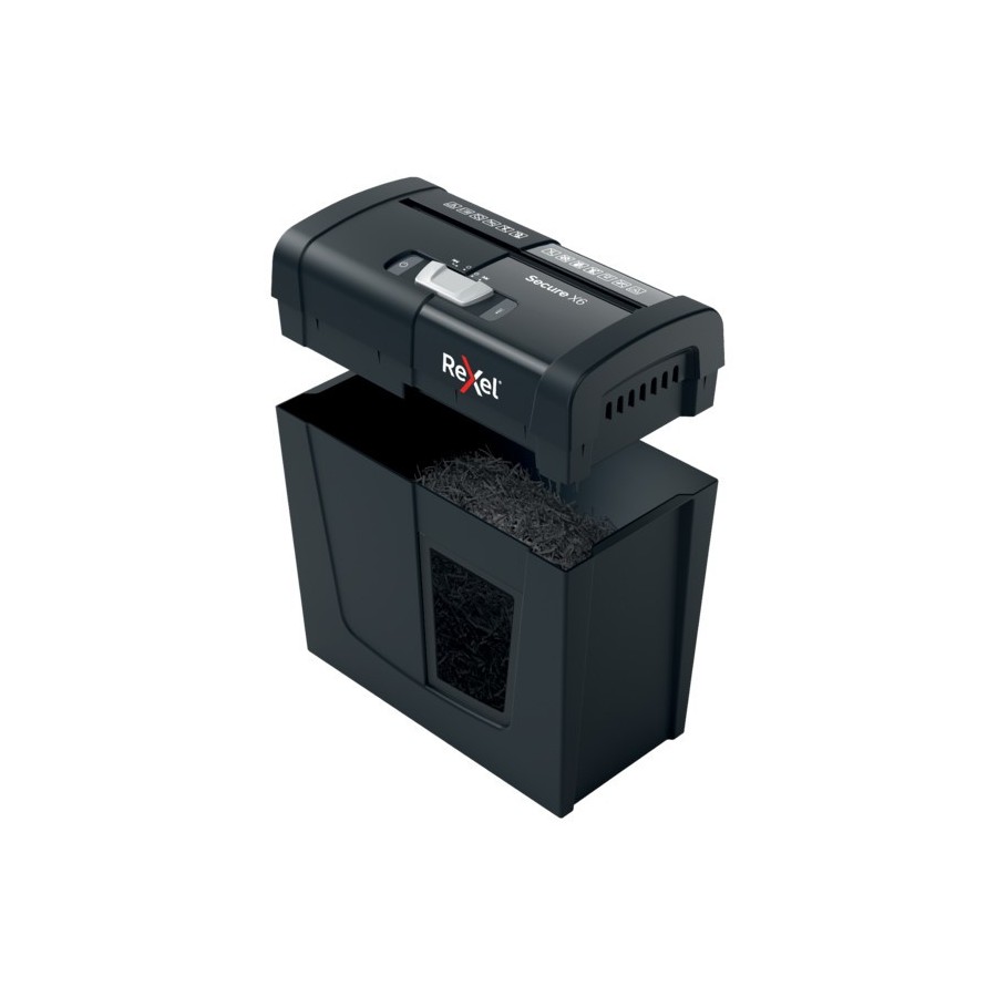 Niszczarka Rexel Secure X6, (P-4), 6 kartek, 10 l kosz