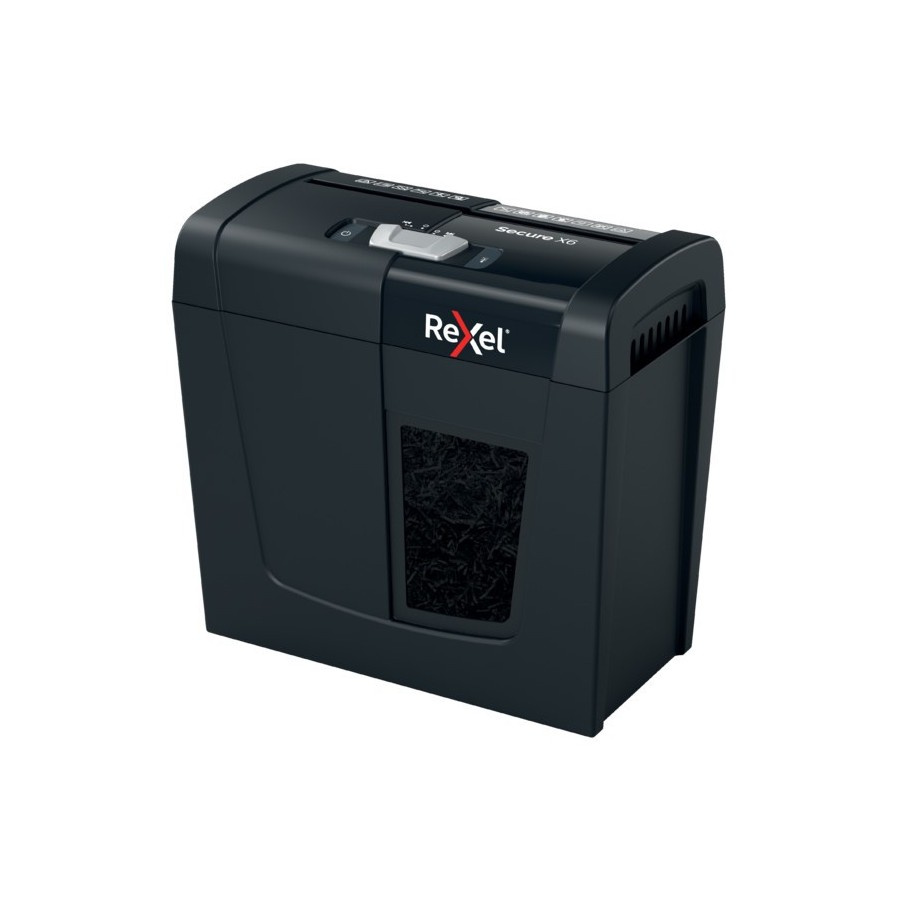 Niszczarka Rexel Secure X6, (P-4), 6 kartek, 10 l kosz