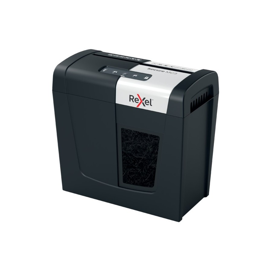 Niszczarka Rexel Secure MC3, (P-5), 3 kartki, 10 l kosz