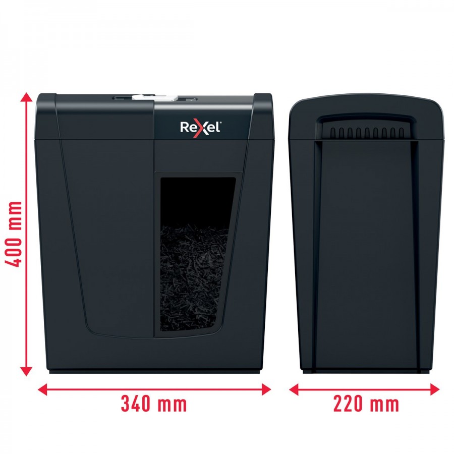 Niszczarka Rexel Secure X10 (P-4), 10 kartek, 18 l kosz