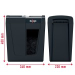 Niszczarka Rexel Secure X10 (P-4), 10 kartek, 18 l kosz