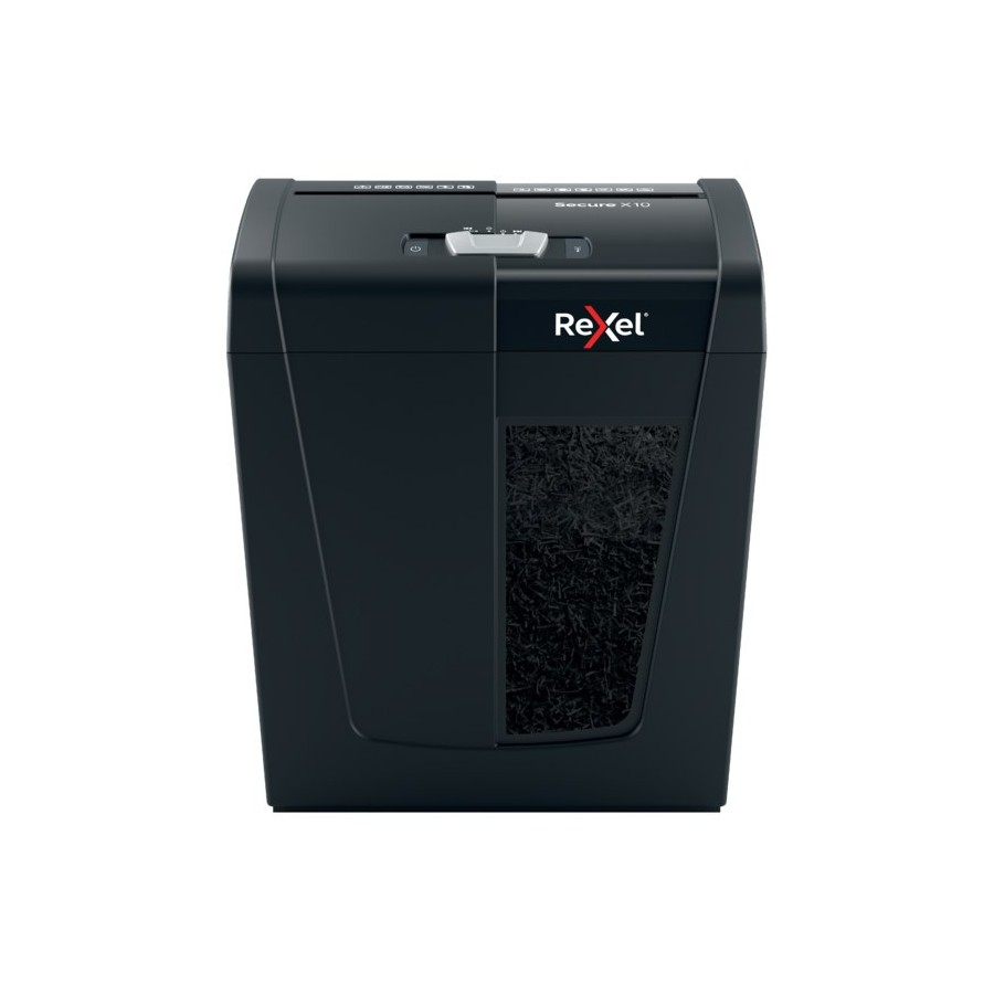 Niszczarka Rexel Secure X10 (P-4), 10 kartek, 18 l kosz
