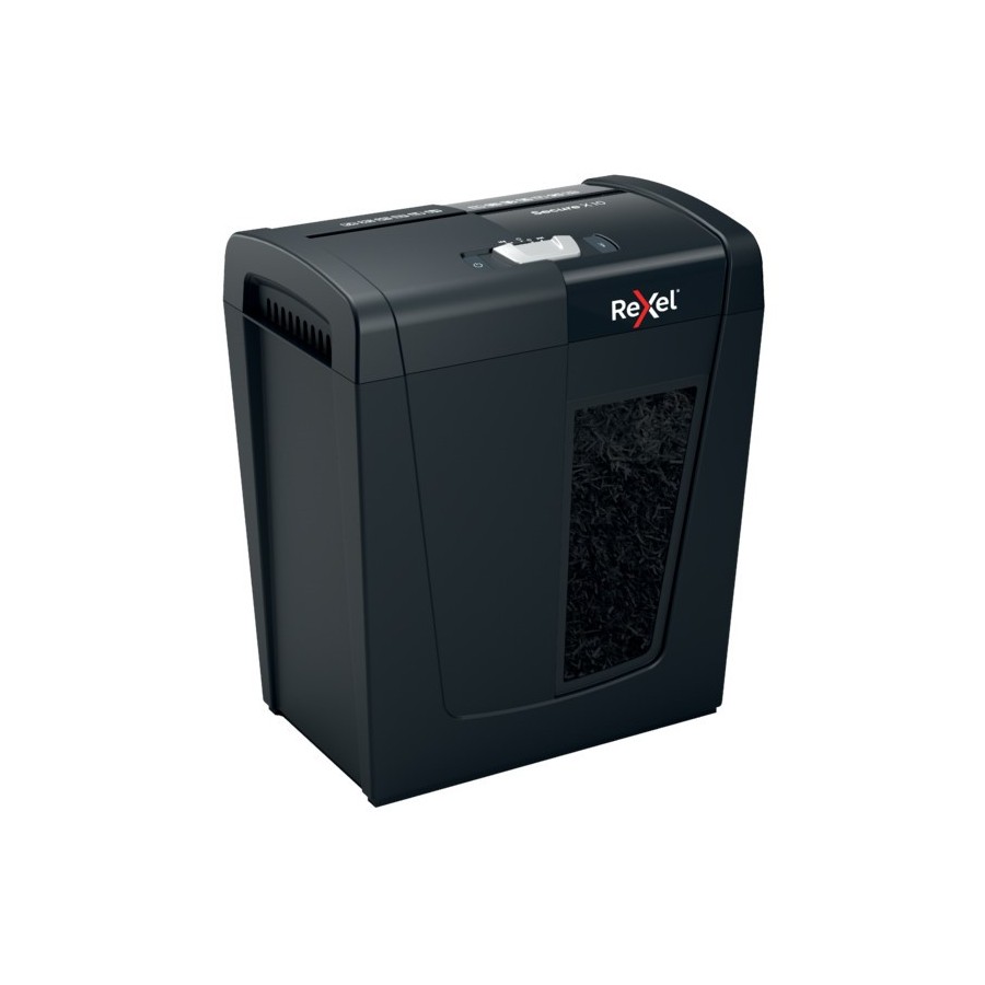 Niszczarka Rexel Secure X10 (P-4), 10 kartek, 18 l kosz