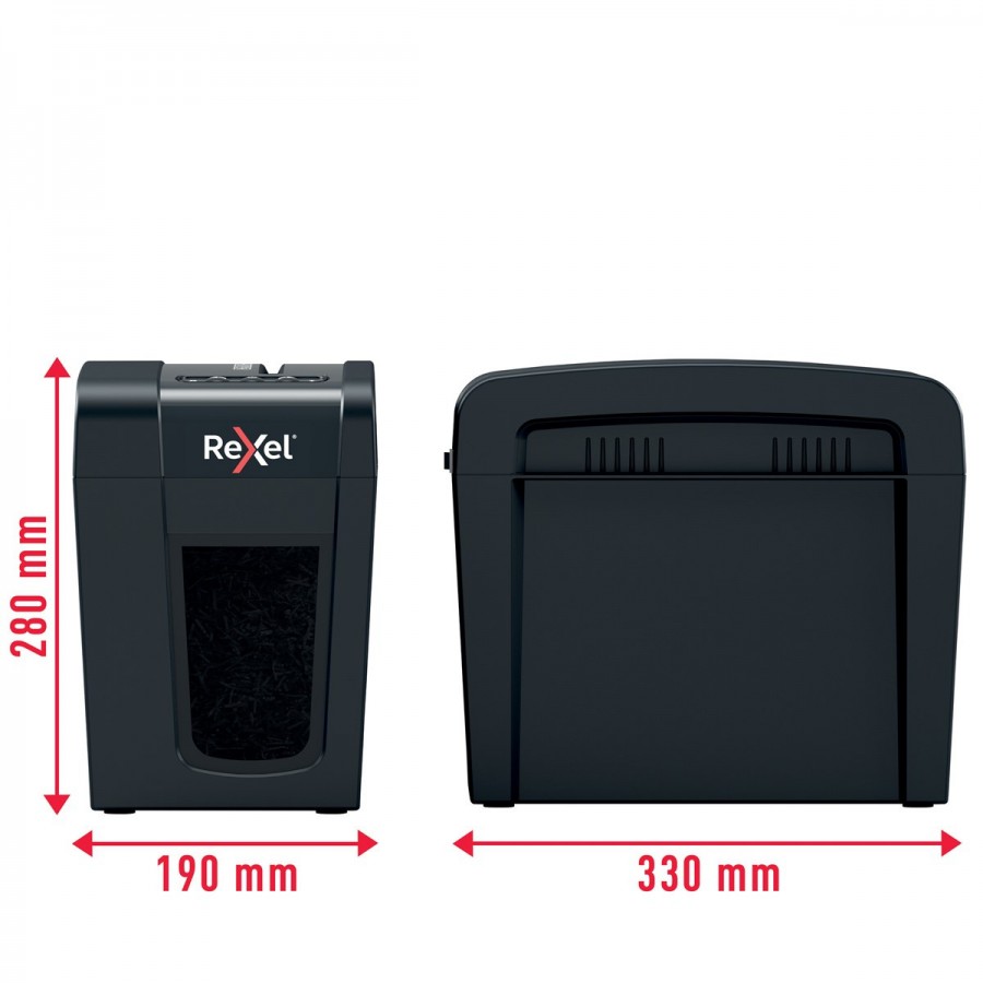 Niszczarka Rexel Secure X6-SL,(P-4), 6 kartek, 10 l kosz