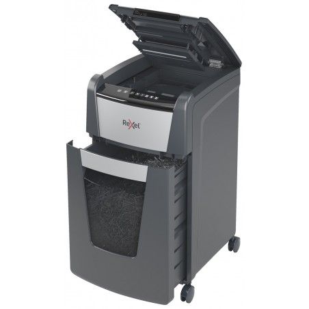 Niszczarka Rexel Optimum AutoFeed+ 225M, (P-5), 225 kartek, 60 l kosz