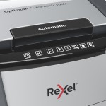 Niszczarka Rexel Optimum AutoFeed+ 100M, (P-5), 100 kartek, 34 l kosz