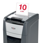 Niszczarka Rexel Optimum AutoFeed+ 225X, (P-4), 225 kartek, 60 l kosz