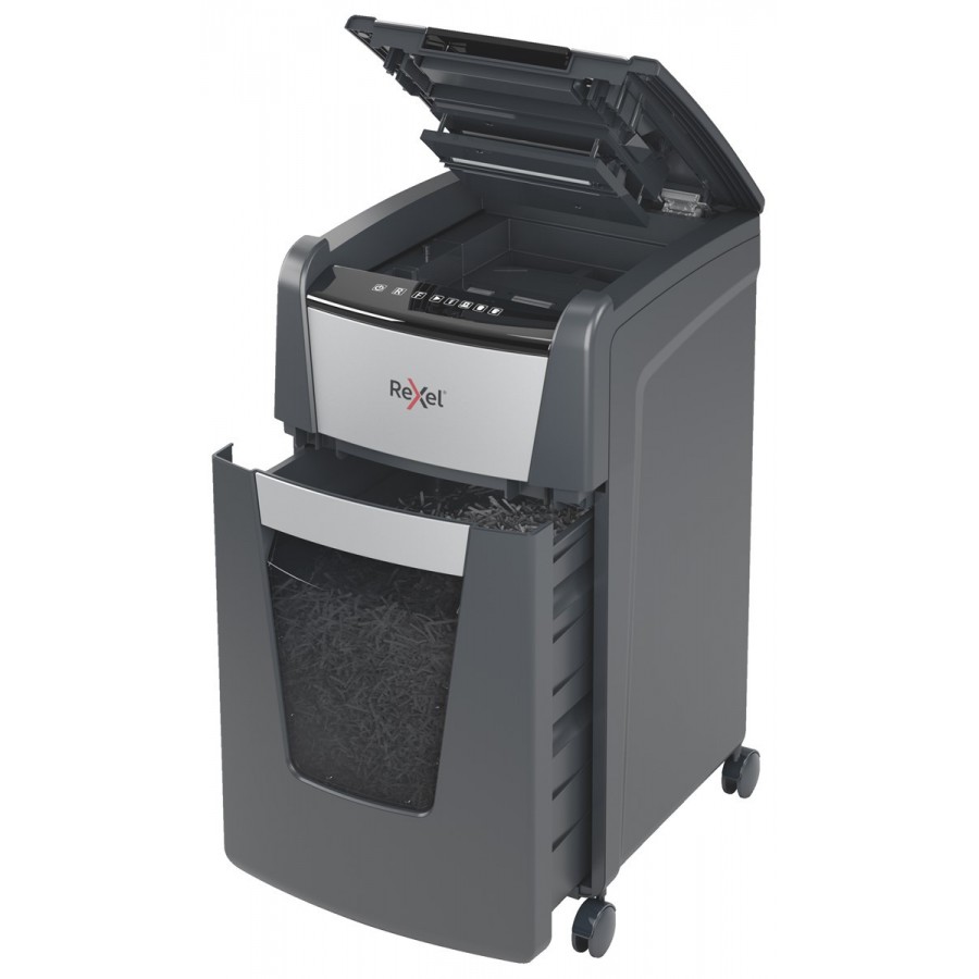 Niszczarka Rexel Optimum AutoFeed+ 225X, (P-4), 225 kartek, 60 l kosz